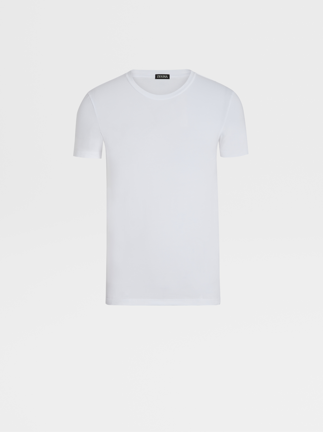 White Stretch Cotton T-shirt